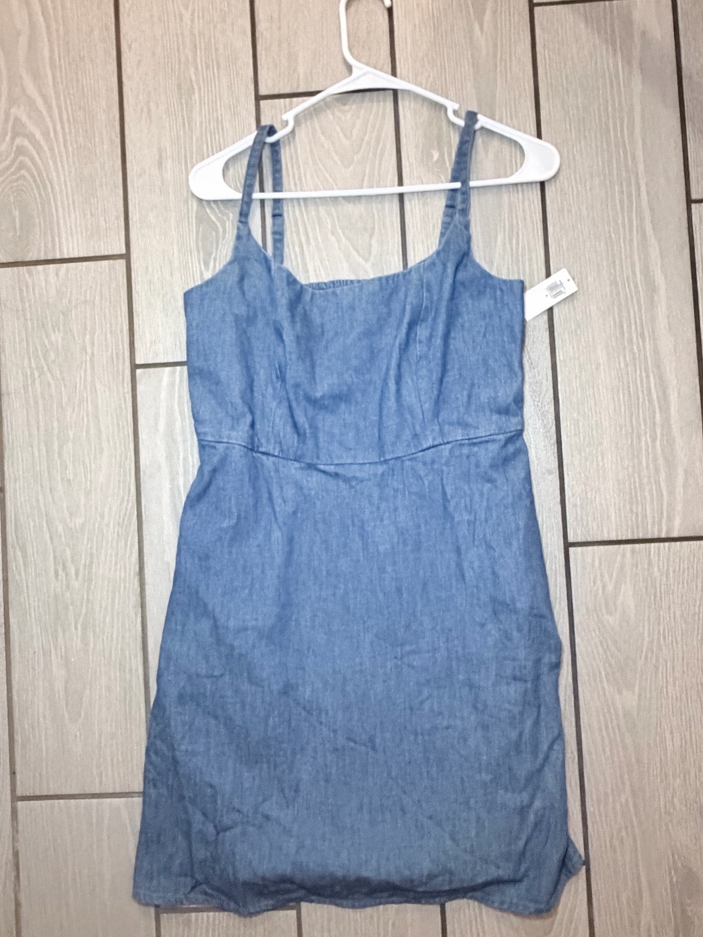Old Navy Medium demin Ribbed Waist Knit dress- size medium